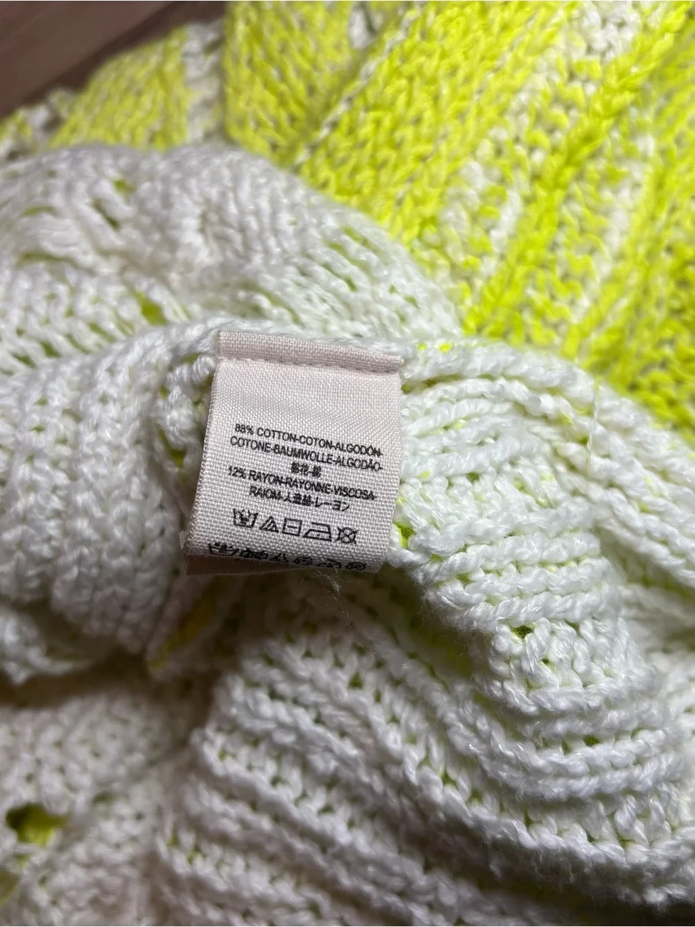 Free People Sunshine Yellow Lightweight Open Knit Pullover Sweater